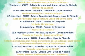 Programa do 136.º Aniversário